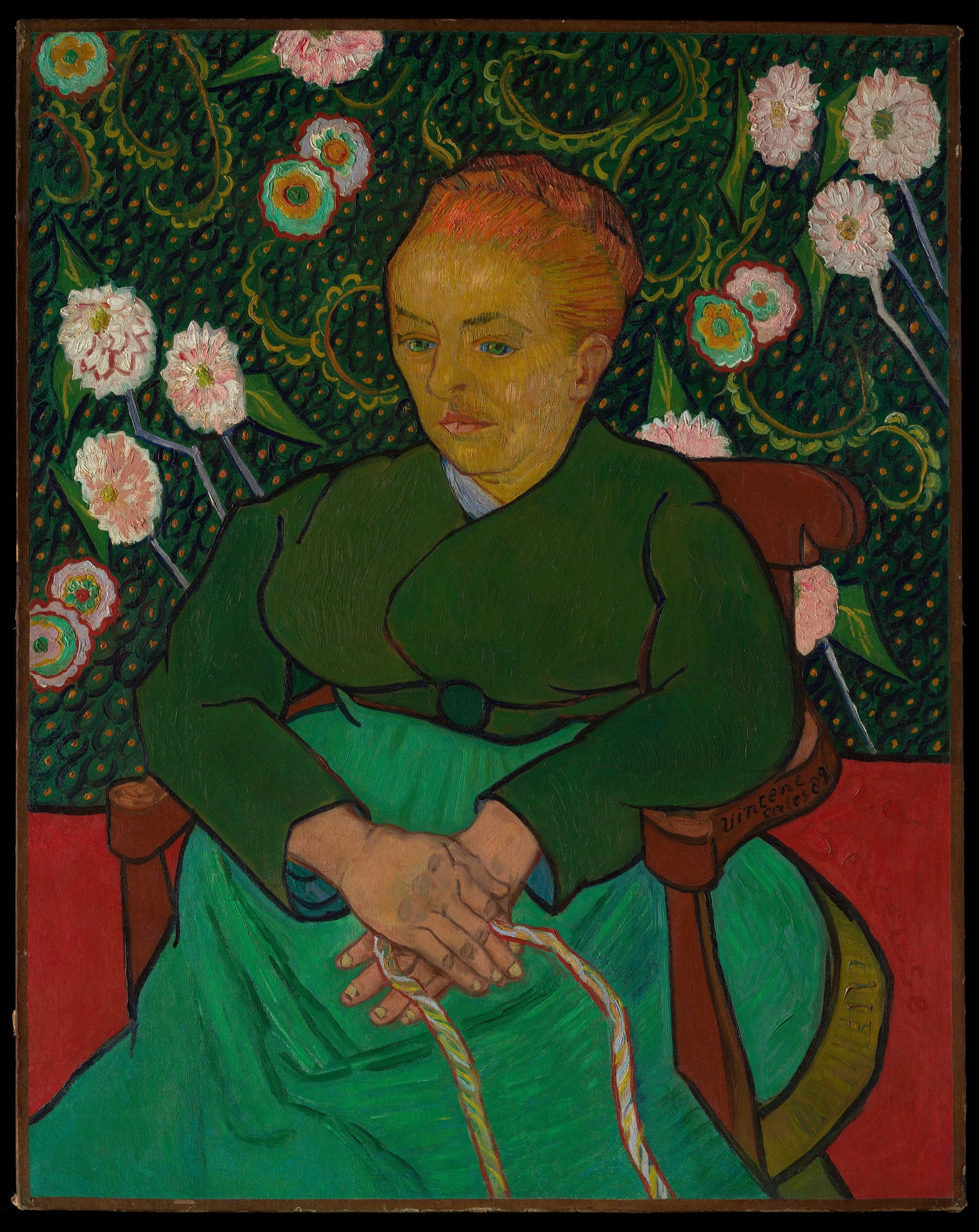 La Berceuse F505 de Vincent van Gogh, Metropolitan Museum of Art