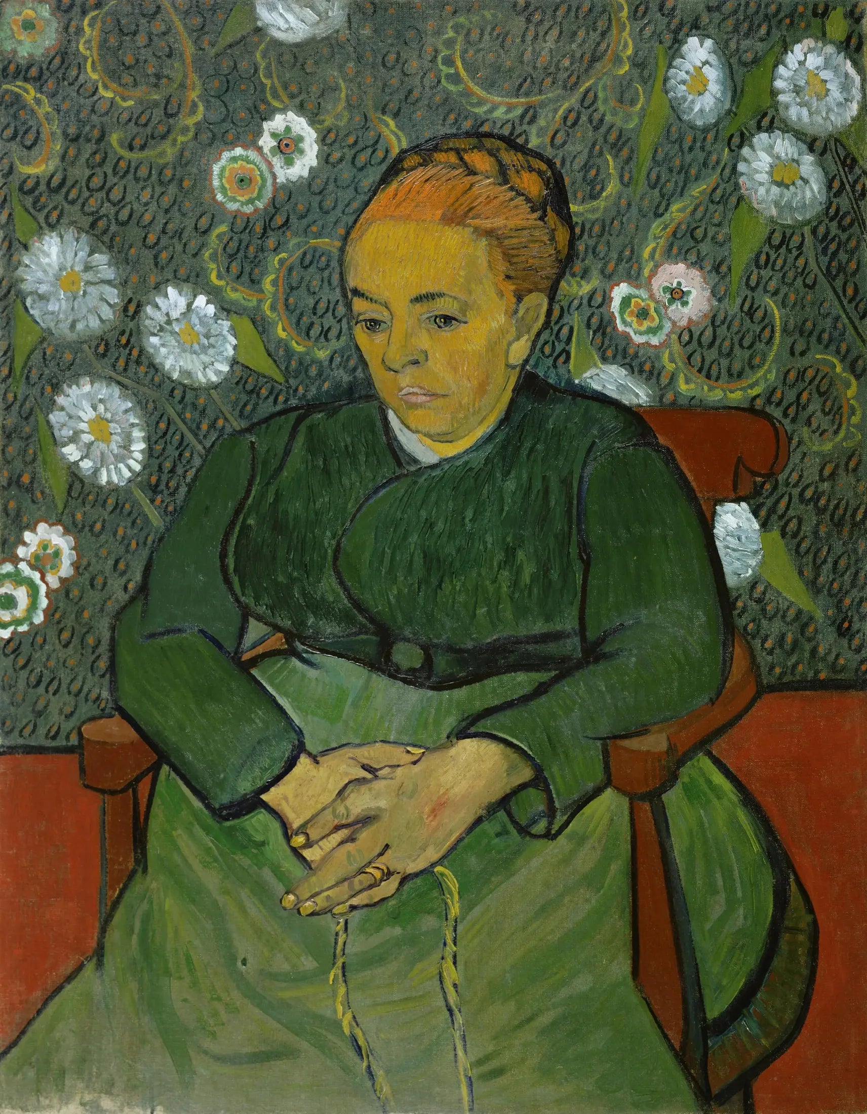 La Berceuse - Vincent van Gogh image 1 reproduction d’œuvre d’art à l’huile