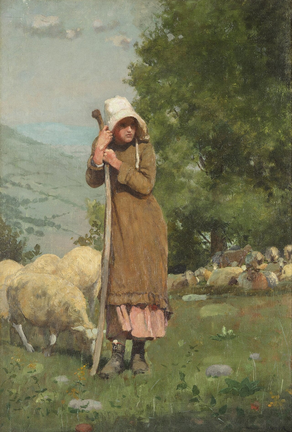 La Bergère - Winslow Homer