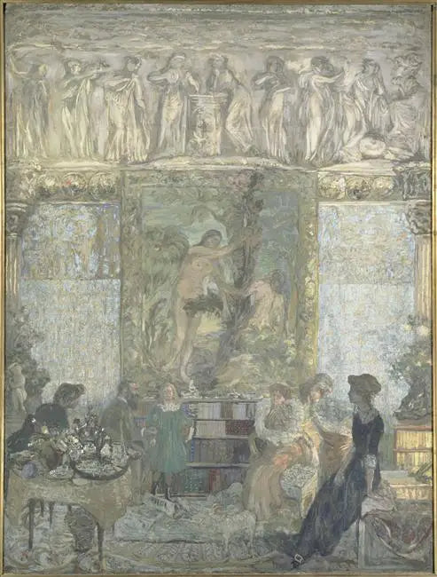 ห้องสมุด - Édouard Vuillard