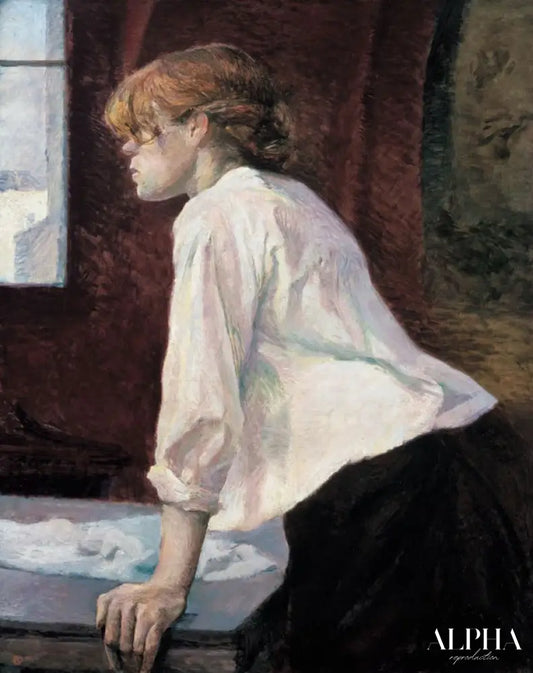 La Blanchisseuse - Toulouse Lautrec - Reproductions de tableaux et peintures haut de gamme