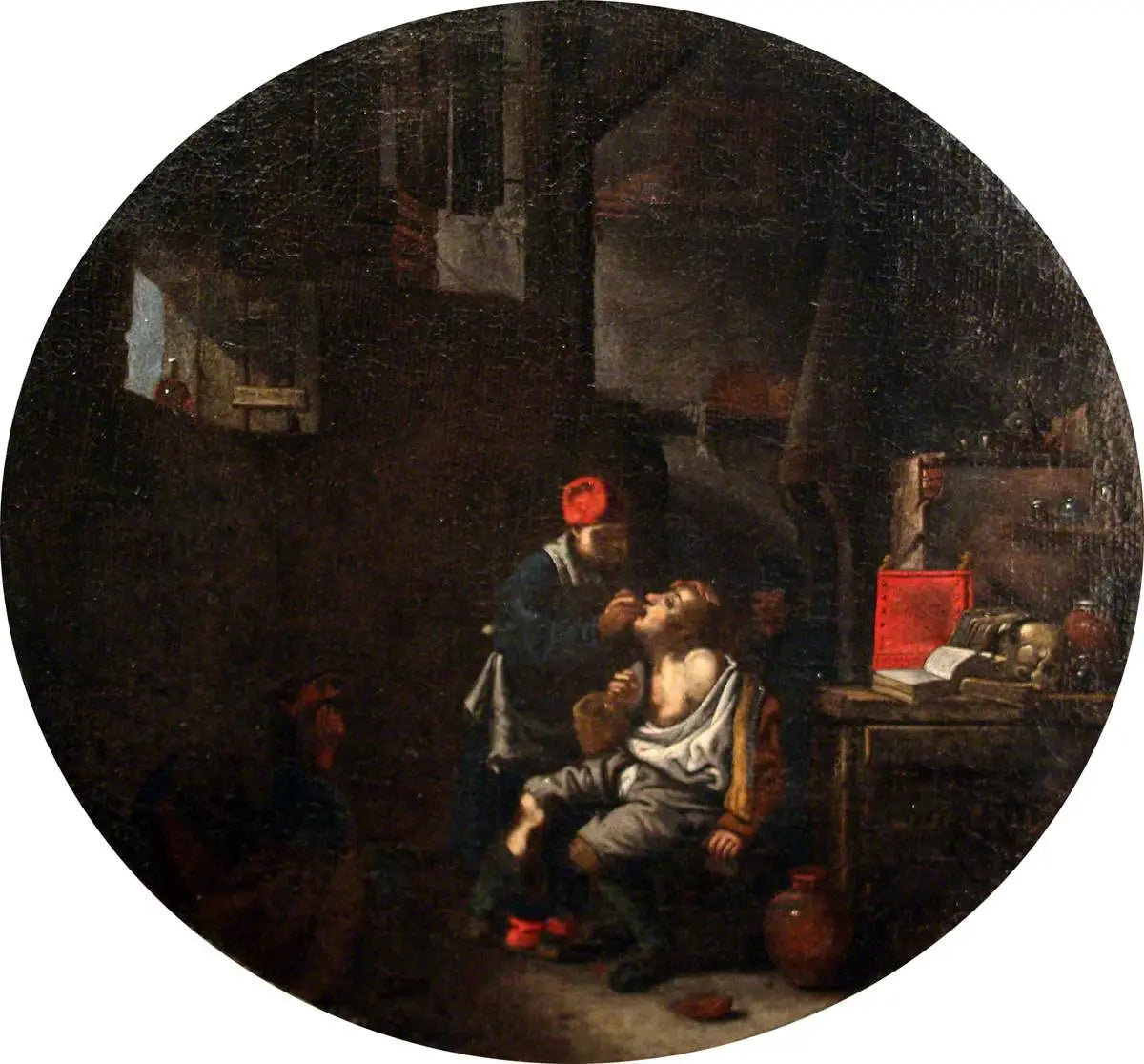 La boutique du dentiste - David Teniers le Jeune - Alpha Reproduction