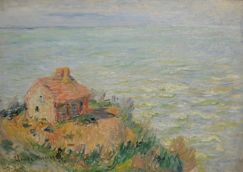 กระท่อมของเจ้าหน้าที่ศุลกากร ผลงานช่วงบ่าย - Claude Monet