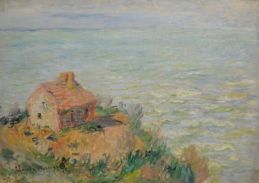 กระท่อมของเจ้าหน้าที่ศุลกากร ผลงานช่วงบ่าย - Claude Monet