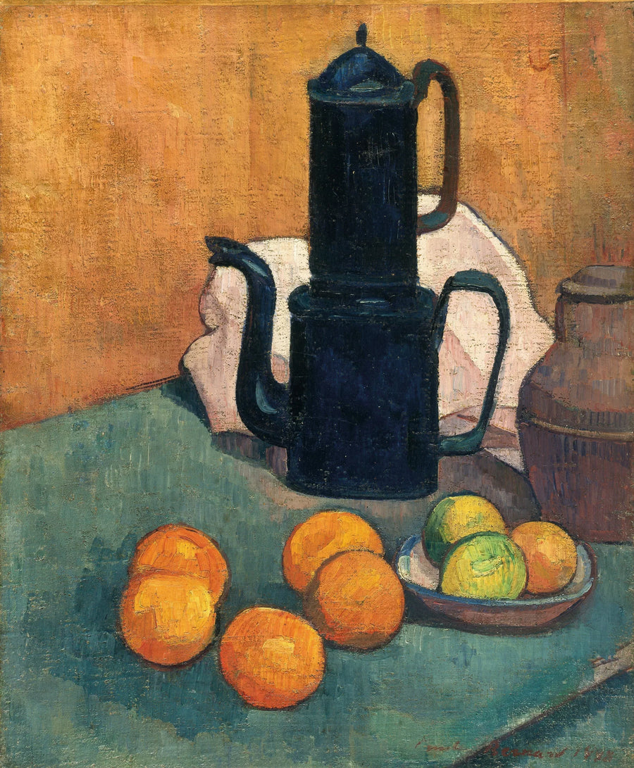 กาแฟสีฟ้า - Émile Bernard