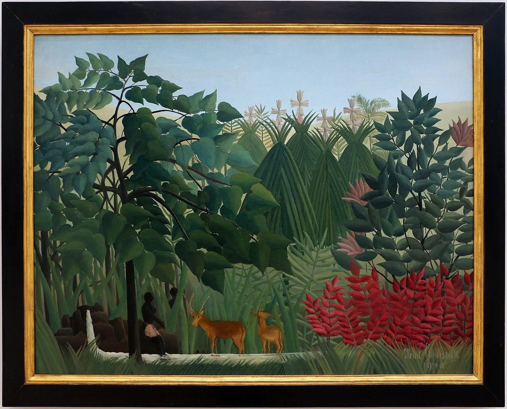 La Cascade - Henri Rousseau - Alpha Reproduction