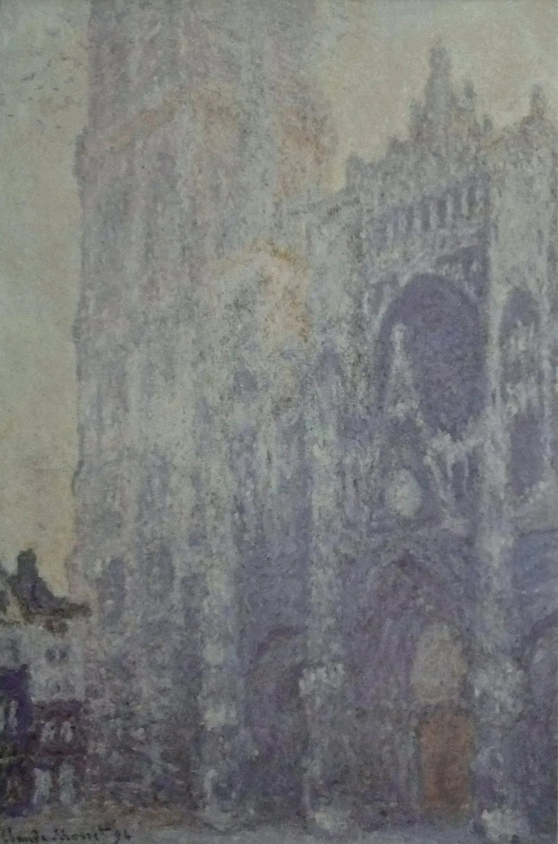 มหาวิหารรูอ็อง, ประตูและหอคอยแซงต์-โรแม็ง, แสงเช้า - Claude Monet