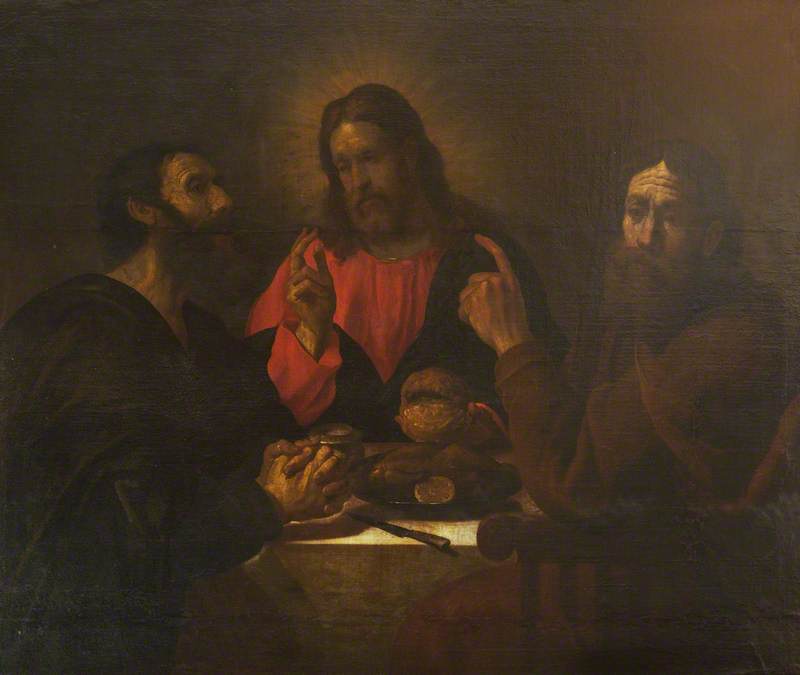 La Cène d’Emmaüs - Ludovico Carracci - Alpha Reproduction