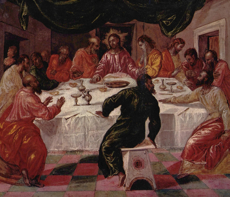 La Cène - El Greco
อาหารมื้อสุดท้าย - เอล เกรโก
