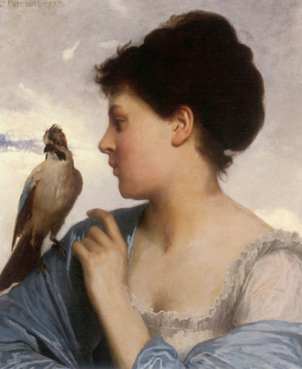 La charmeuse d'oiseaux - Léon Perrault