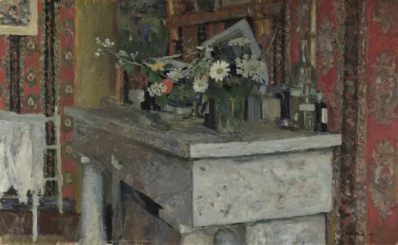 เตาผิง - Édouard Vuillard