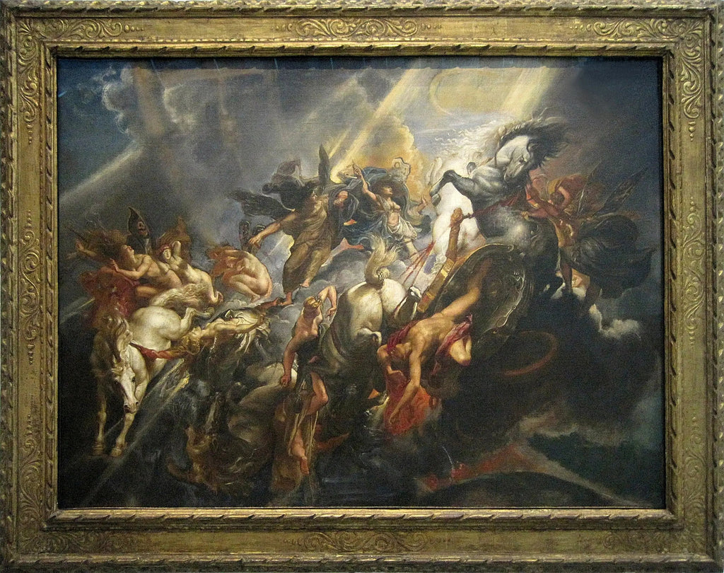 La Chute de Phaéton - Peter Paul Rubens image 2 tableau peint à l’huile sur toile