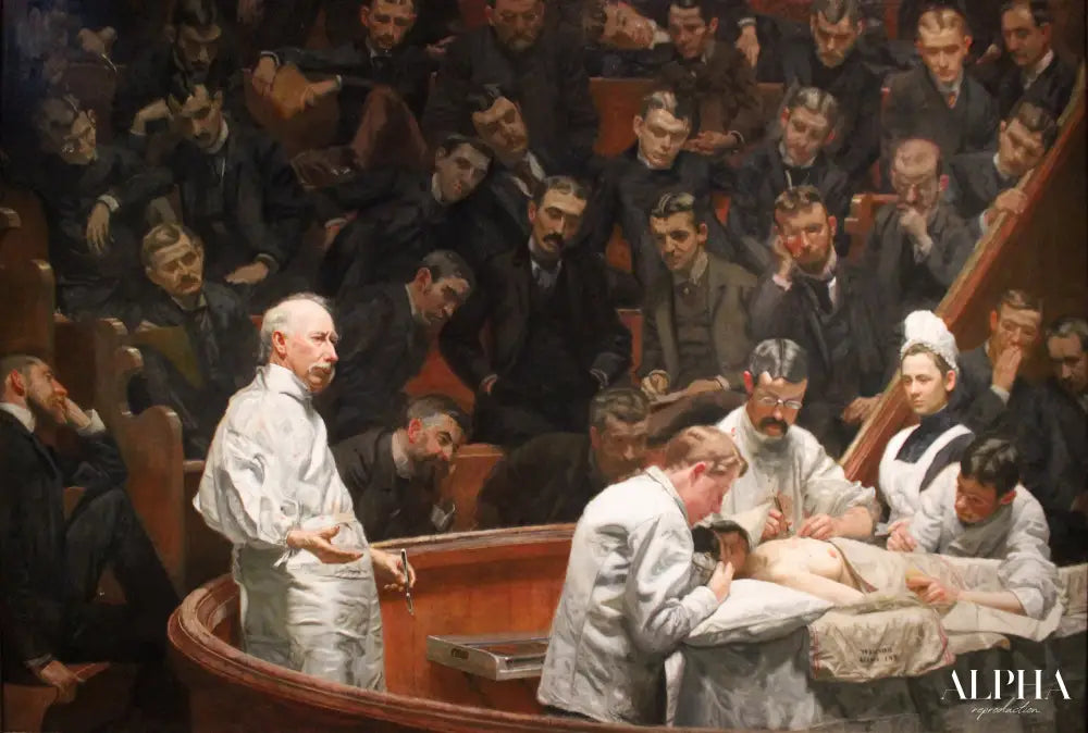 La Clinique Agnew - Thomas Eakins - Reproductions de tableaux et peintures haut de gamme