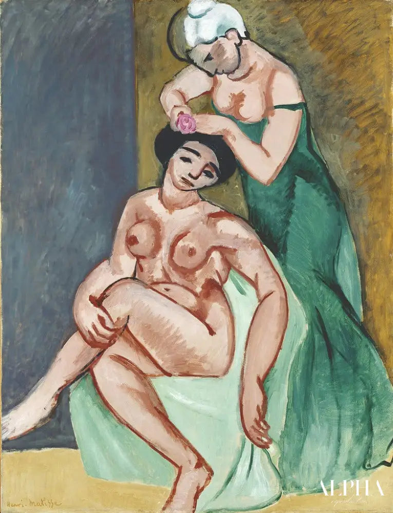 La Coiffure 1907 - Matisse - Reproductions de tableaux et peintures haut de gamme