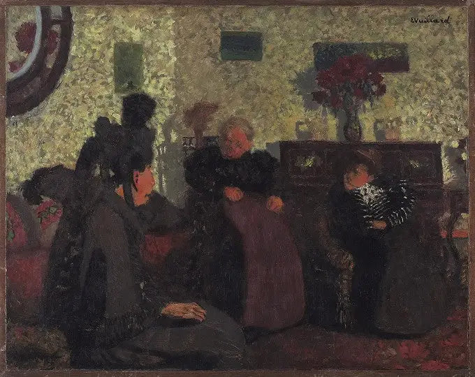 การสนทนา - Édouard Vuillard