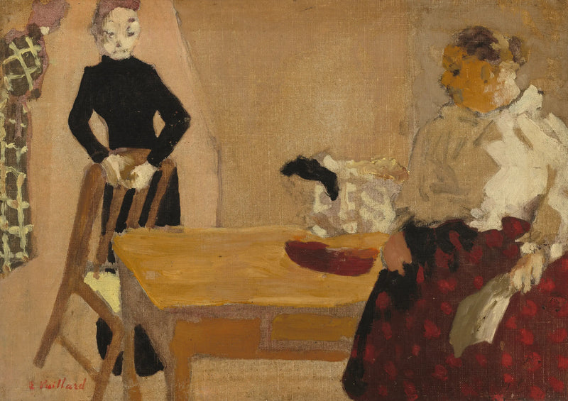 การสนทนา - Édouard Vuillard