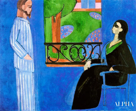 La conversation - Matisse - Reproductions de tableaux et peintures haut de gamme