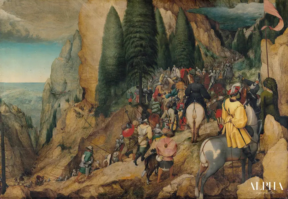 la conversion de paul - Pieter Brueghel l'Ancien - Reproductions de tableaux et peintures haut de gamme