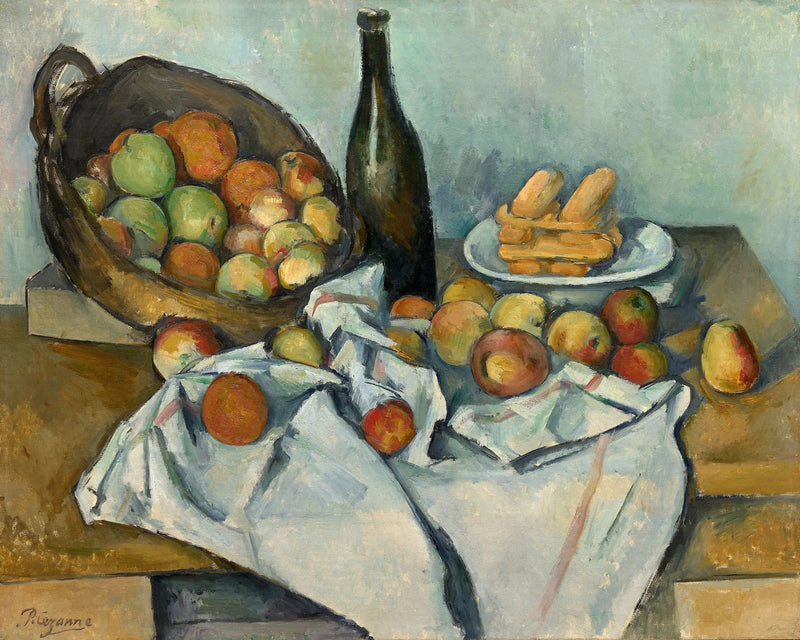 ตะกร้าผลแอปเปิ้ล - Paul Cézanne