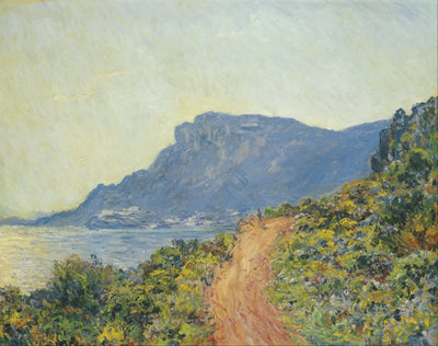 Reproduction du tableau « La Corniche près de Monaco - Claude Monet » par Alpha Reproduction en peinture à l’huile