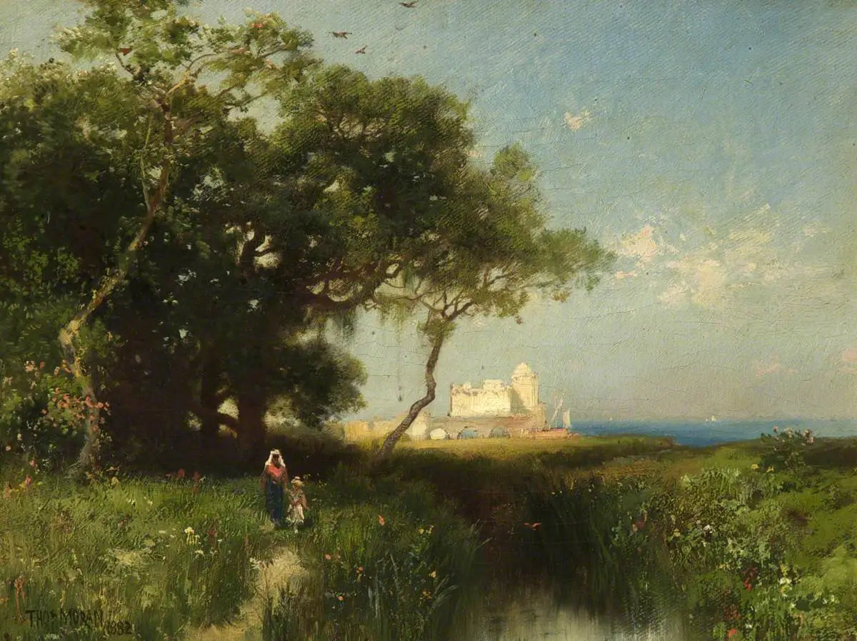 La côte de la Floride - Thomas Moran - Alpha Reproduction