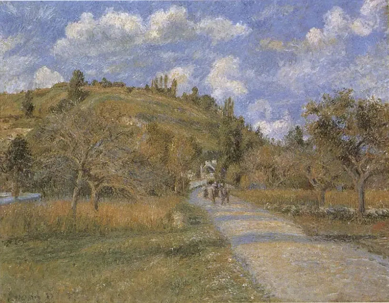 ชายฝั่งของ Valhermeil, Auvers-sur-Oise - Camille Pissarro