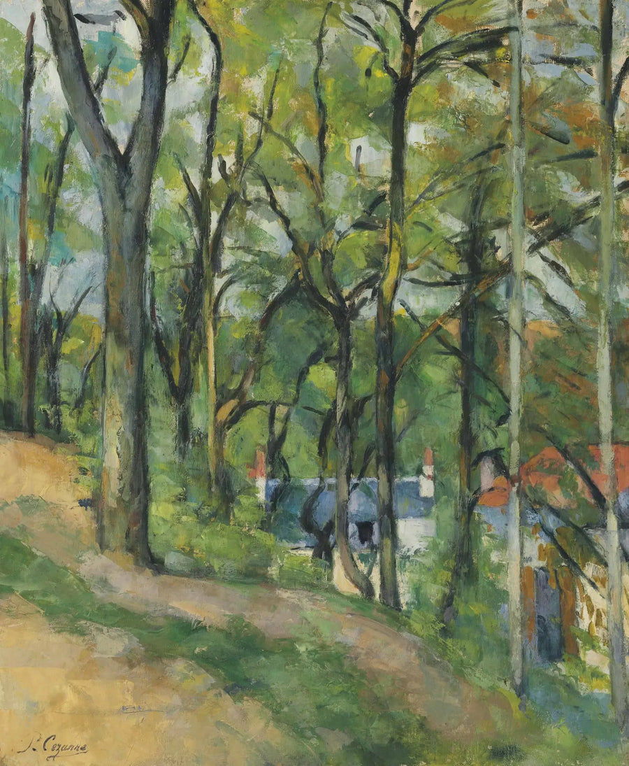 ชายฝั่งเซนต์-เดนิสที่ปงตูส - Paul Cézanne