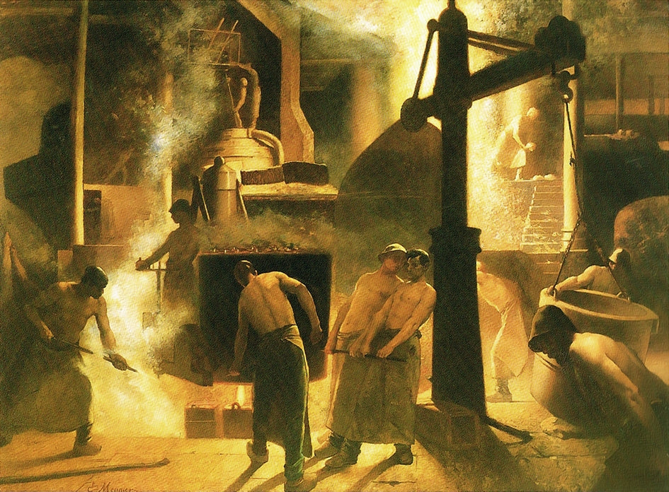 La Coulée à Ougrée - Constantin Meunier