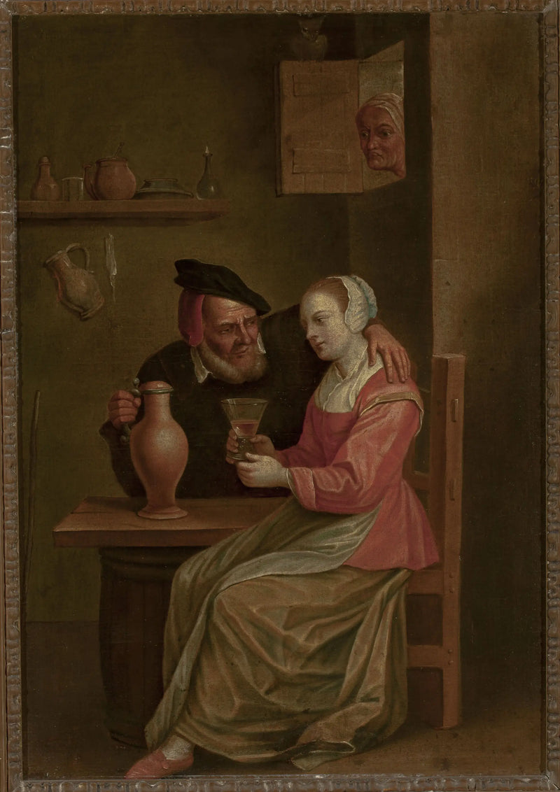 ลานบ้านของชายชรา - เดวิด เทเนียร์ส เดอ จูเนียร์