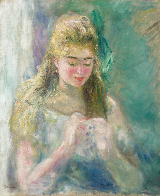 La couseuse - Pierre-Auguste Renoir