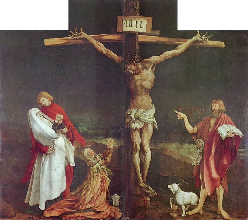 การตรึงกางเขน - Matthias Grünewald