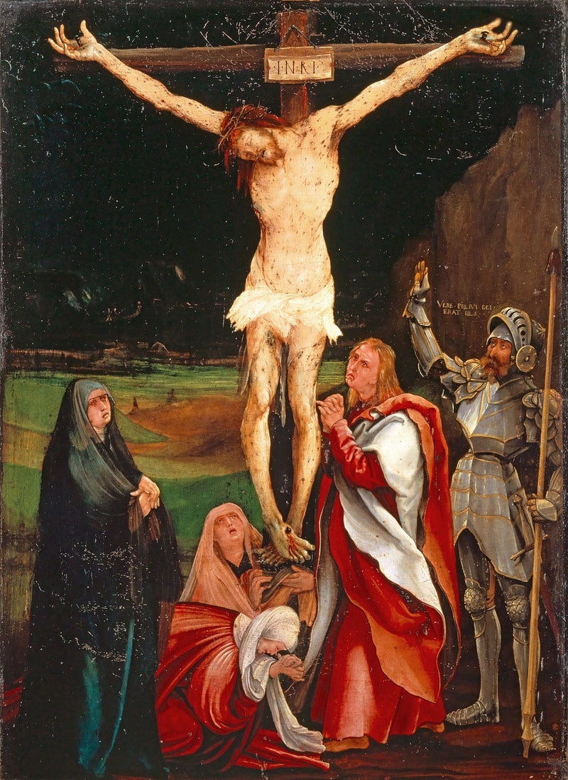 การตรึงกางเขน - Matthias Grünewald
