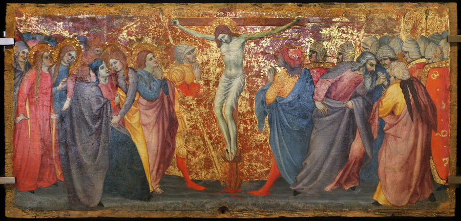 La Crucifixion - Taddeo di Bartolo image 1 copie peinte à la main à l’huile