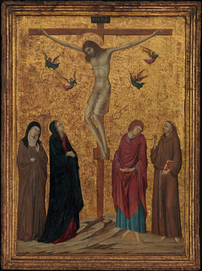 La Crucifixion - Ugolino di Nerio
การตรึงกางเขน - อูกาลิโน ดิ เนริโอ