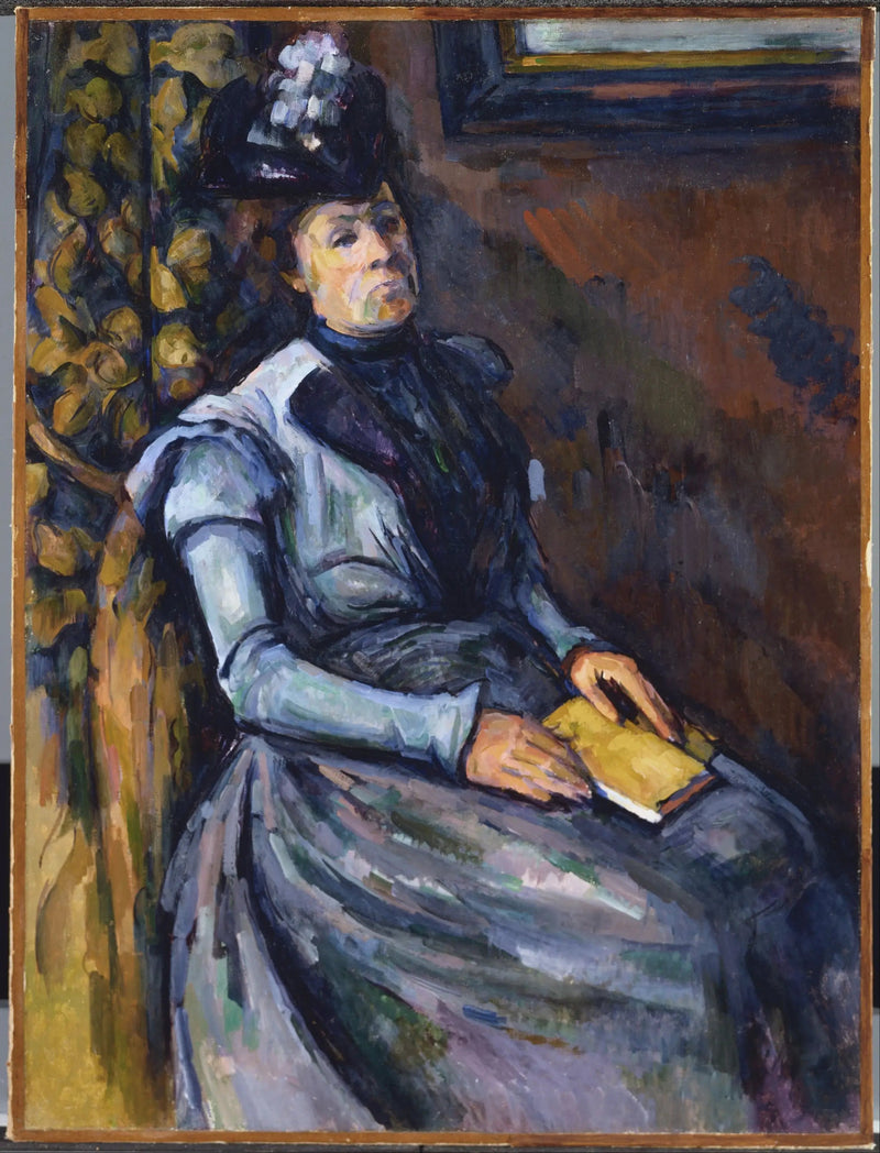 หญิงสาวกับหนังสือ - Paul Cézanne