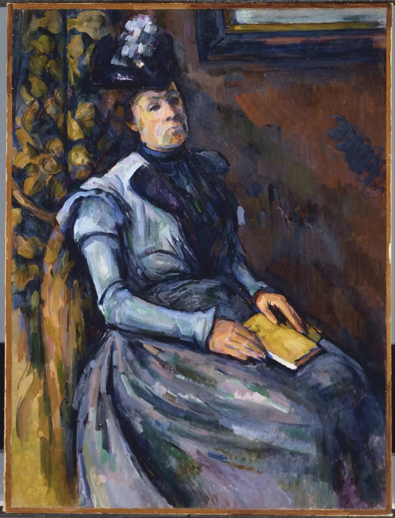 หญิงสาวกับหนังสือ - Paul Cézanne