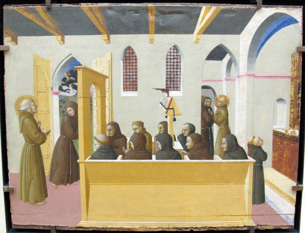 La Damnation de l'âme de l'avare de Citerna - Sassetta