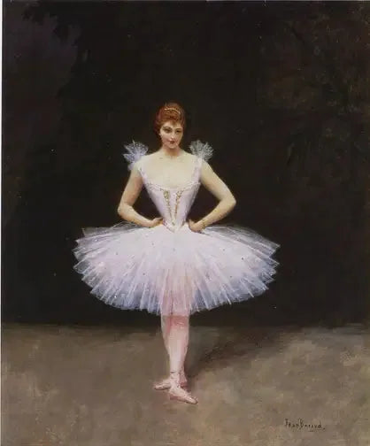 La danseuse Élisabeth Giordani - Jean Béraud image 1 copie de tableau peinte à la main