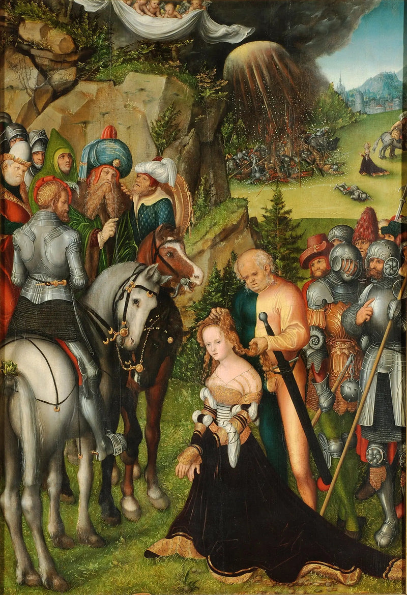 การตัดศีรษะนักบุญ Catherine - Lucas Cranach the Elder