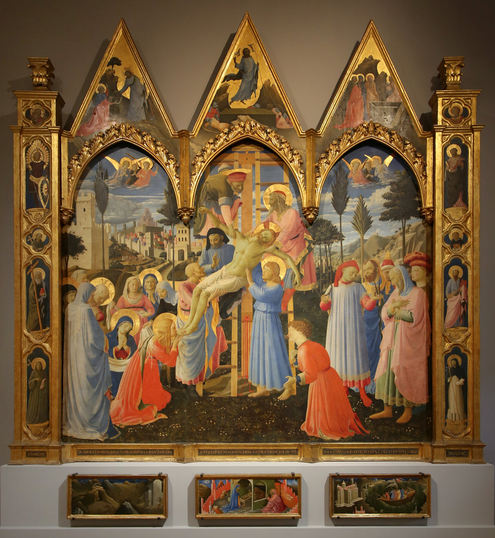 La Descente de Croix - Lorenzo Monaco - Alpha Reproduction