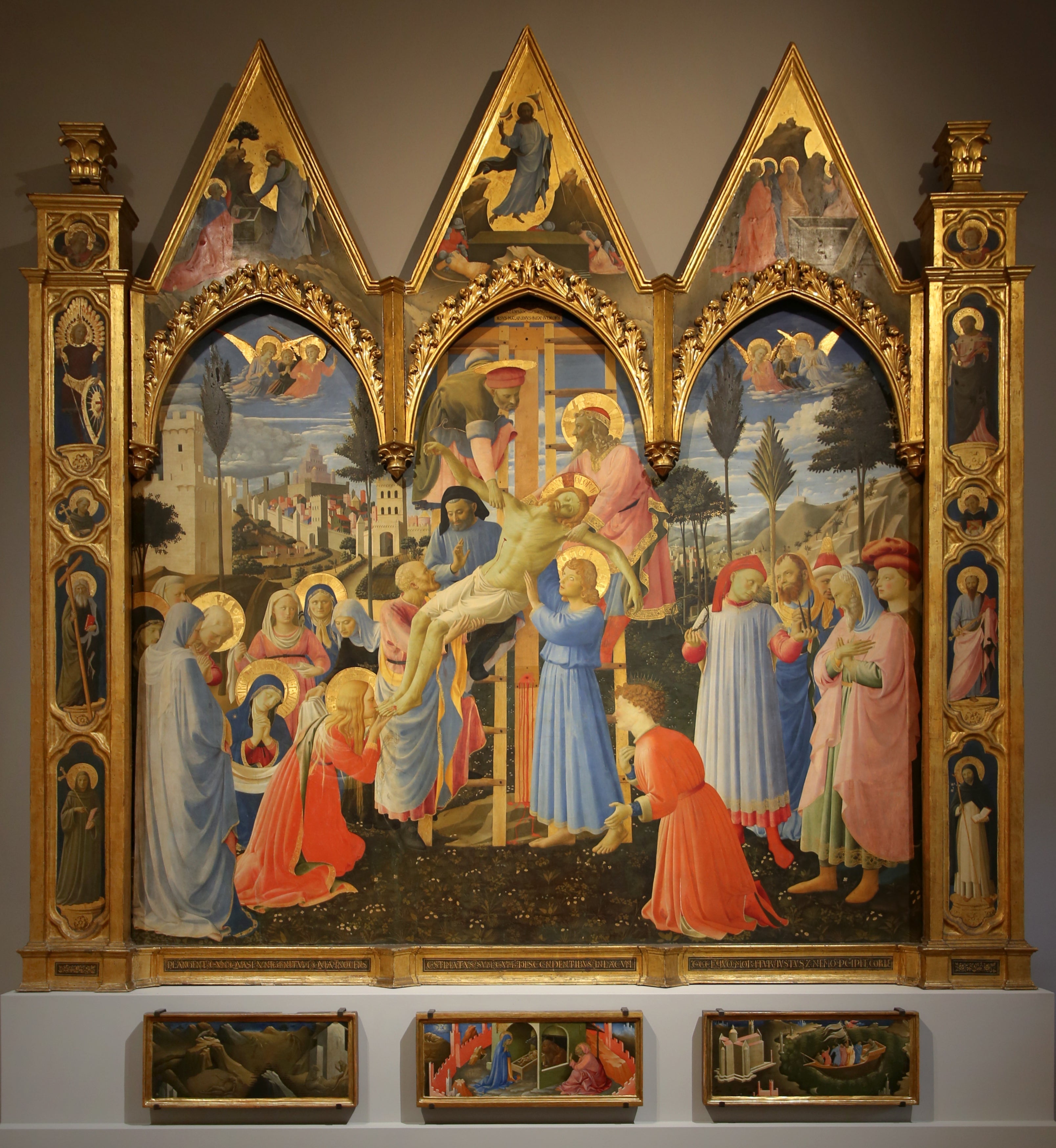 La Descente de Croix - Lorenzo Monaco - Alpha Reproduction