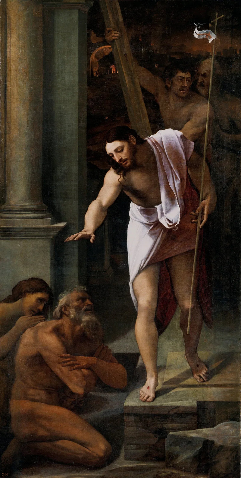 การลงจากพระคริสต์สู่แดนวิญญาณ - Sebastiano del Piombo