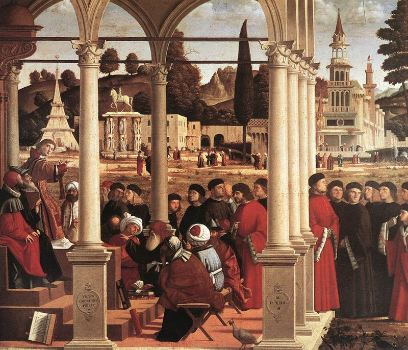 ข้อพิพาทแห่งเซนต์เอเตียน - Vittore Carpaccio