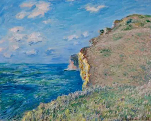 หน้าผาที่เฟกอง - Claude Monet