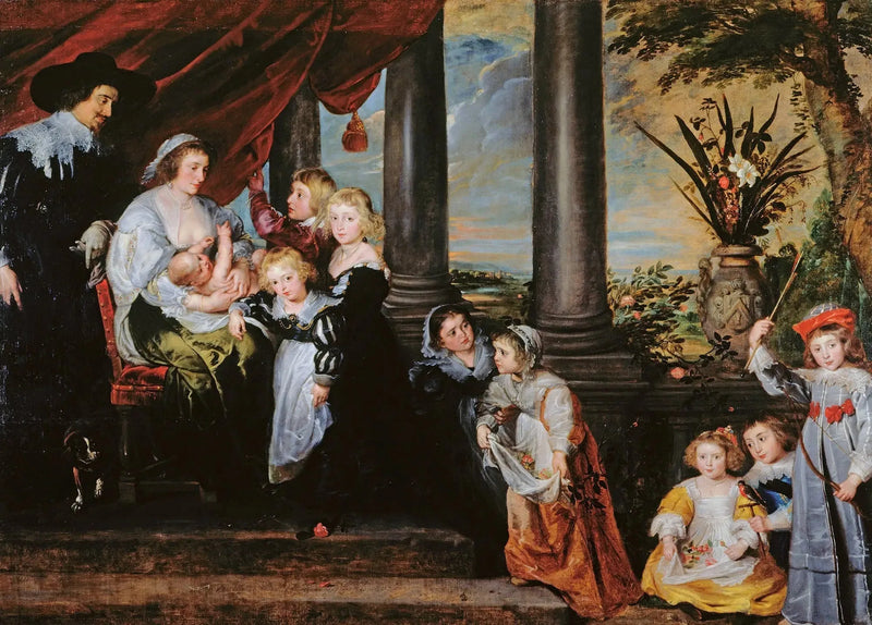 ครอบครัวของ Sir Balthasar Gerbier - ปีเตอร์ พอล รูเบนส์