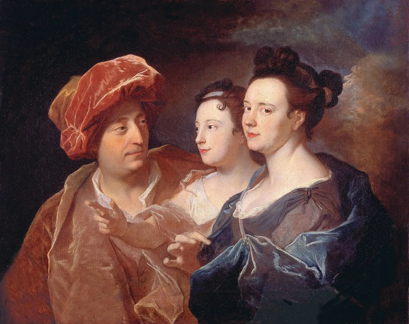 ครอบครัว Lafitte - Hyacinthe Rigaud