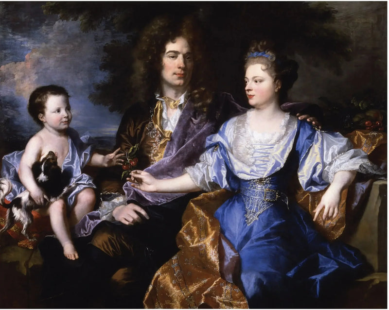 ครอบครัว Léonard - Hyacinthe Rigaud