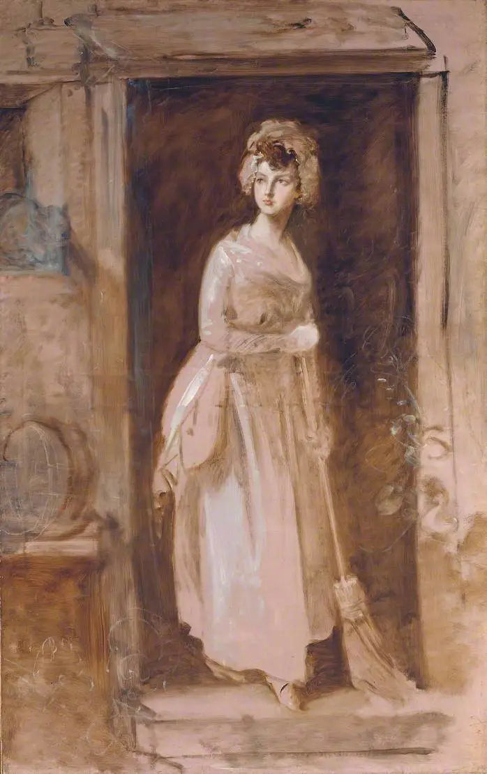 La femme de ménage - Thomas Gainsborough image 1 reproduction artisanale de tableau