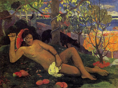 Reproduction du tableau « La Femme du roi - Paul Gauguin » par Alpha Reproduction en peinture à l’huile