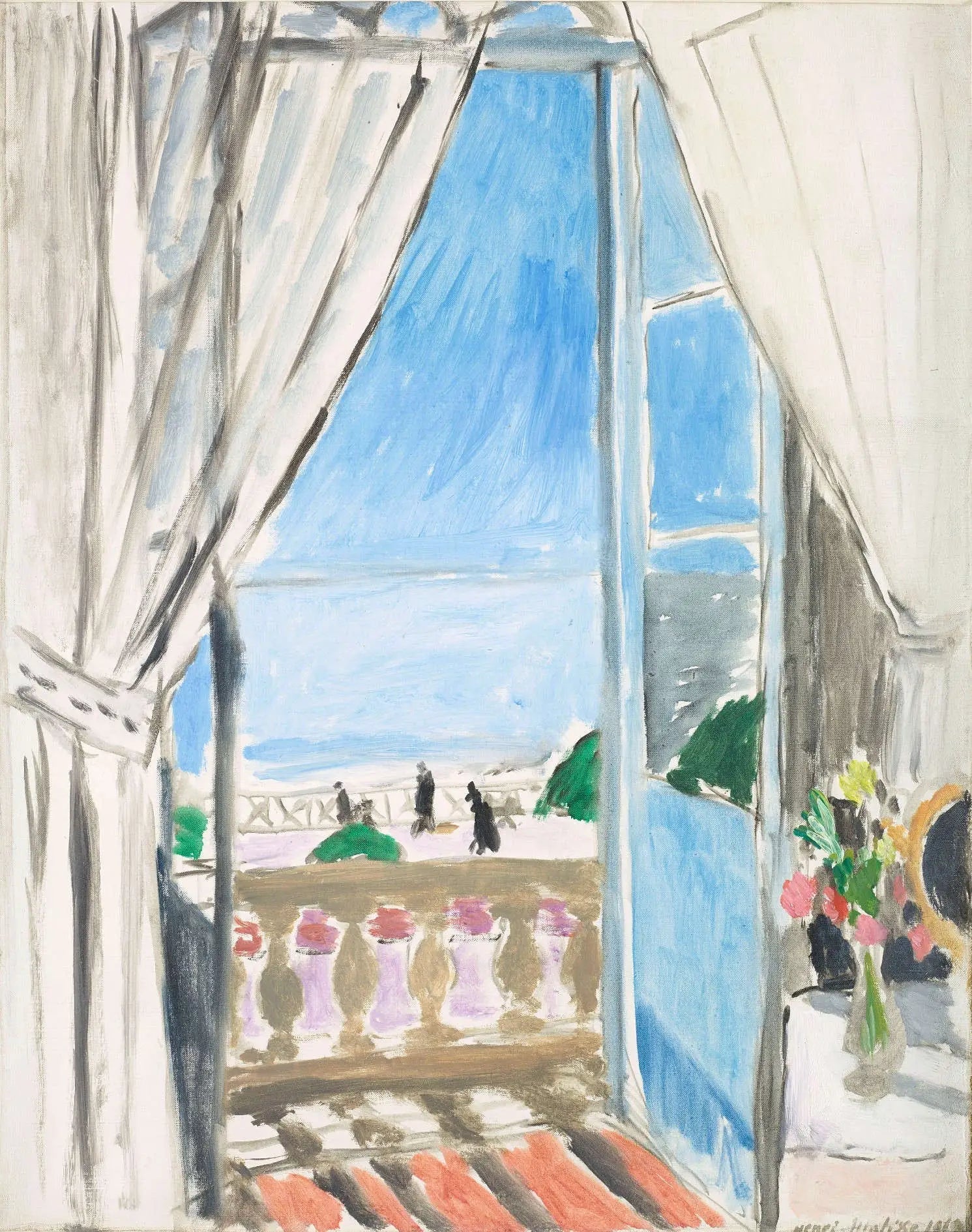 La Fenêtre ouverte - Henri Matisse image 1 reproduction de peinture à l’huile